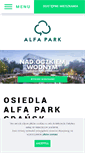 Mobile Screenshot of alfapark.pl