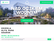 Tablet Screenshot of alfapark.pl